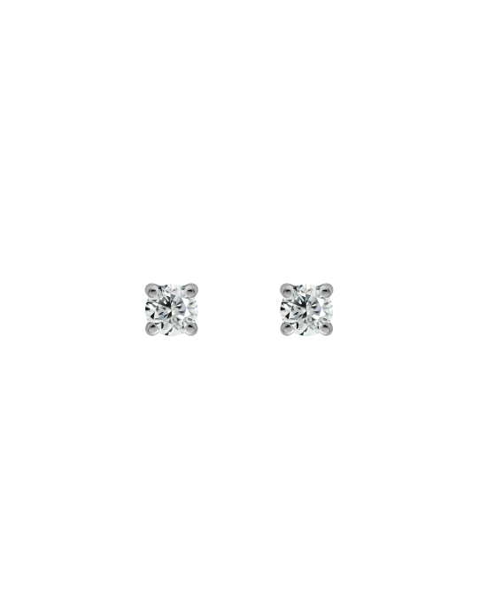 Diamond Classique Earrings White Gold