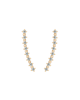 Croissant de Lune Earrings Yellow Gold