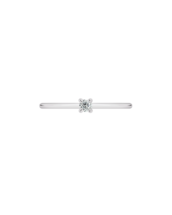 Princess Diamond Ring White Gold